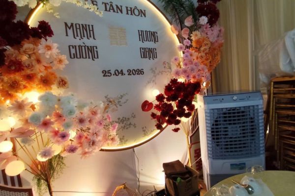 Lễ tân hôn tại đường Phong Châu – Nha Trang, 25/04/2026